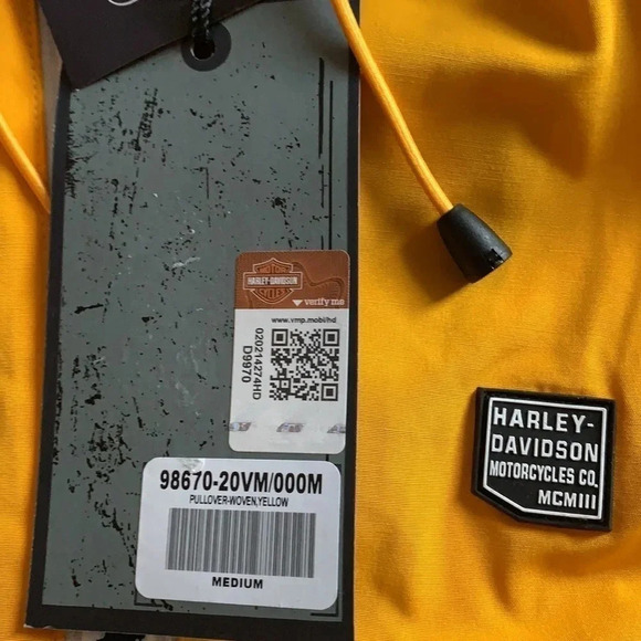 Harley Davidson Pullover Jacket Men’s 3XL NWT - Picture 14 of 15